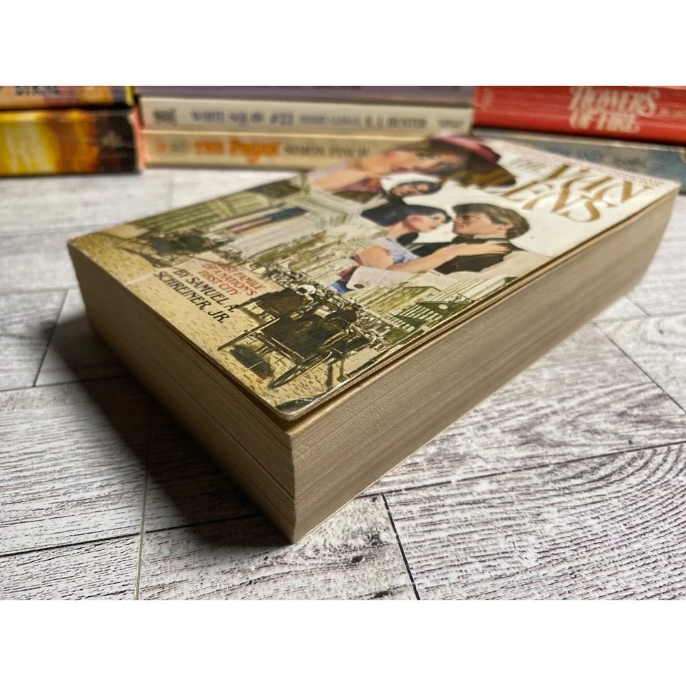 Van Alens Historical‎ Romance Paperback Book Samuel A Schreiner Zebra Books 1981